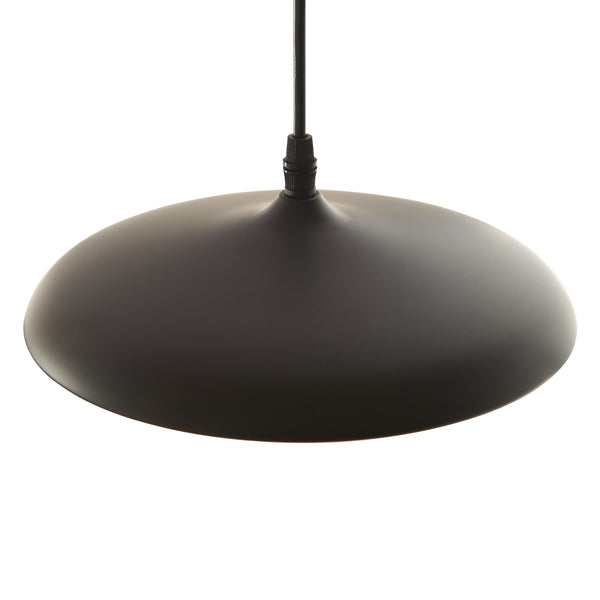 Závěsné svítidlo Oupilu s integrovanými LED kov 120x25x25 cm černá/bílá [lux.pro]