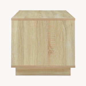 Konferenční stolek Kenta 80x45x40 cm Sonoma dubová optika/bílá [en.casa]