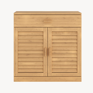 Botník Aarela 67x66x34 cm bambus [en.casa]