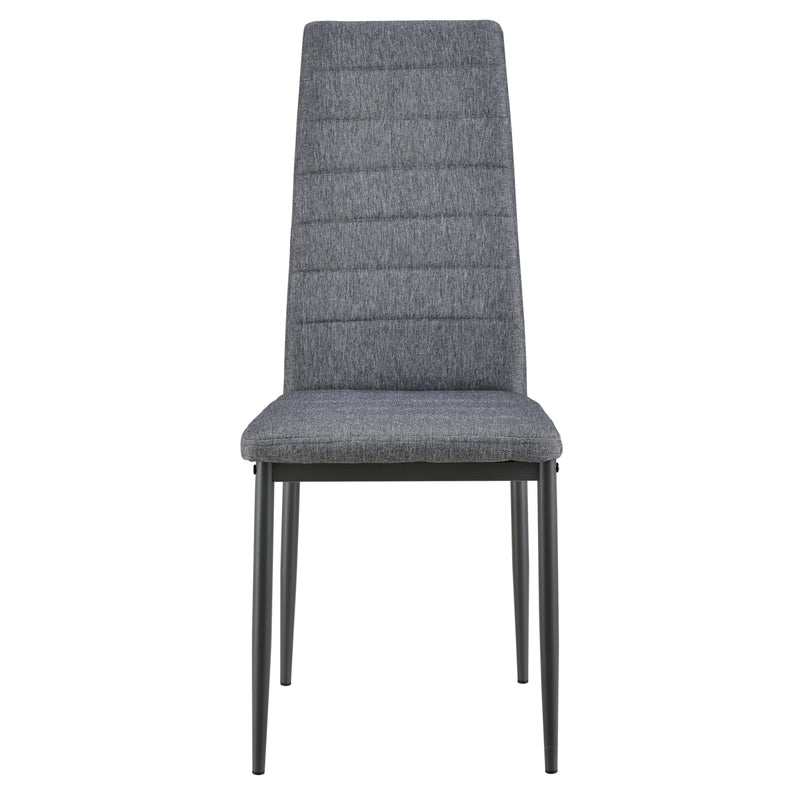 Maßskizze [en.casa] Čalouněná židle HTCC-3281