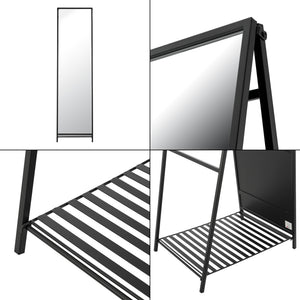 Stojací zrcadlo Ruffano 148,5 x 40 cm [en.casa]
