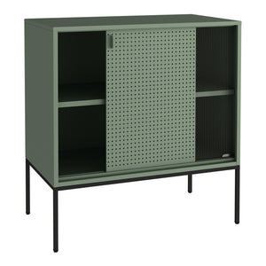 Sideboard Eidsvoll 80x45x85cm Zelená [en.casa]