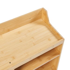 Organizér na nářadí Gjemnes 86x25x45 cm bambus [en.casa]