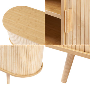 Sideboard Nordkapp se 2 dveřmi [en.casa]