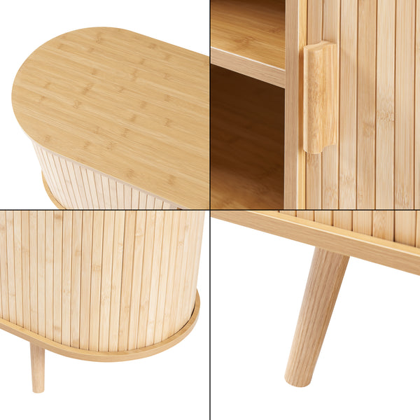 Sideboard Nordkapp se 2 dveřmi [en.casa]