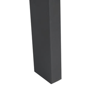 Stolní rám 2ks sada Kraftisried 72x70cm černý [en.casa]