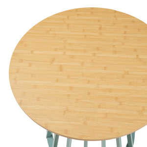 Jídelní stůl Lensuu 76x Ø80 cm [en.casa]
