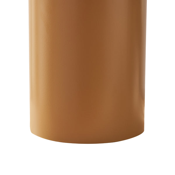 Stolní lampa Kömn kov 37x30x30 cm hnědá [lux.pro]