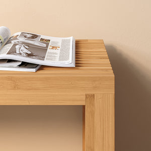 Botník Korjad 90x33x43 cm bambus [en.casa]