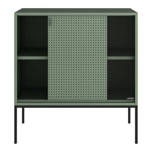 Sideboard Eidsvoll 80x45x85cm Zelená [en.casa]