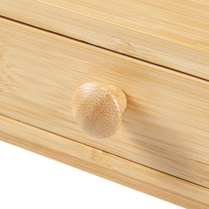 Stojan na monitor Hallstahammar 56x18x9,5 cm bambus [en.casa]