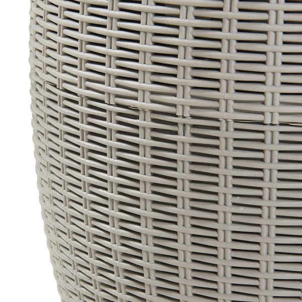 Chladicí box-stolička Avetrana 44xØ40 cm Světle hnědá [casa.pro]
