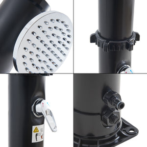 Solární sprcha Kebomi 216 cm 18 L [casa.pro]