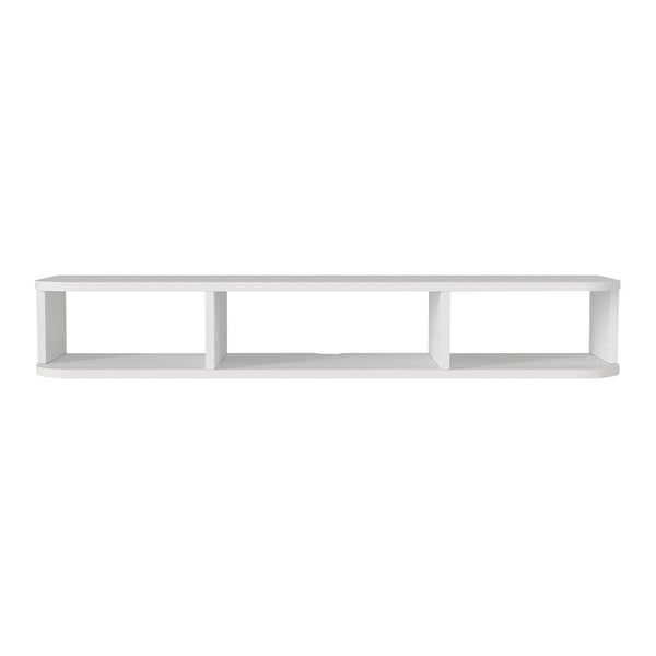 TV závěsný lowboard Oundsvas 120x30x19 cm bílý [en.casa]
