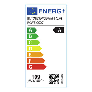 Závěsné svítidlo Oupilu s integrovanými LED kov 120x25x25 cm černá/bílá [lux.pro]