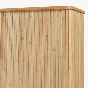 Přístavný skříň Nordkapp 100x40x80 cm bambus [en.casa]