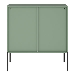 Sideboard Eidsvoll 80x45x85cm Zelená [en.casa]
