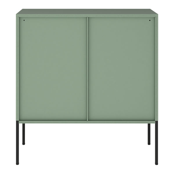 Sideboard Eidsvoll 80x45x85cm Zelená [en.casa]