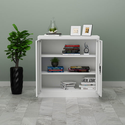 Aktenschrank Molise 90x40x90cm Stahl in versch. Farben [en.casa] - premiumXL