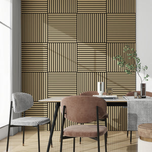 Akustická stěnová deska Vang 60x60 cm [NEU.HOLZ]