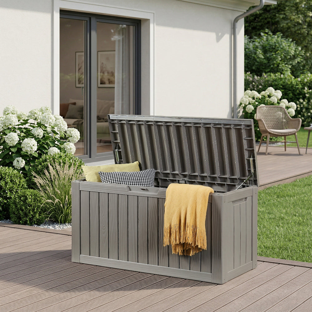 Venkovní úložný box Vades 117x47x59 cm [casa.pro]