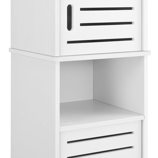 Koupelnová skříňka Mora 135x32x32 cm WPC en.casa