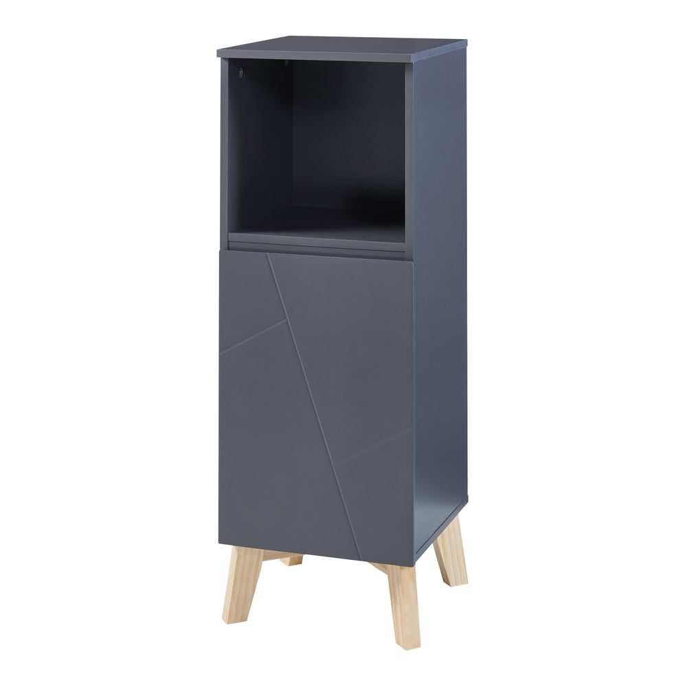 Badezimmerschrank Overath Grau [en.casa] - premiumXL