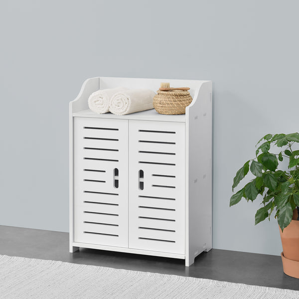 Koupelnová skříňka Trosa 62x45x25 cm WPC různé barvy en.casa