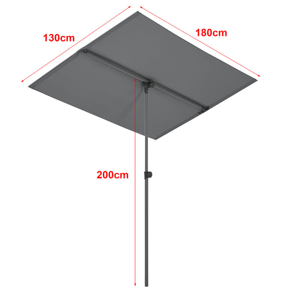 Balkonová clona Carsoli 180x130cm v různých barvách [pro.tec]