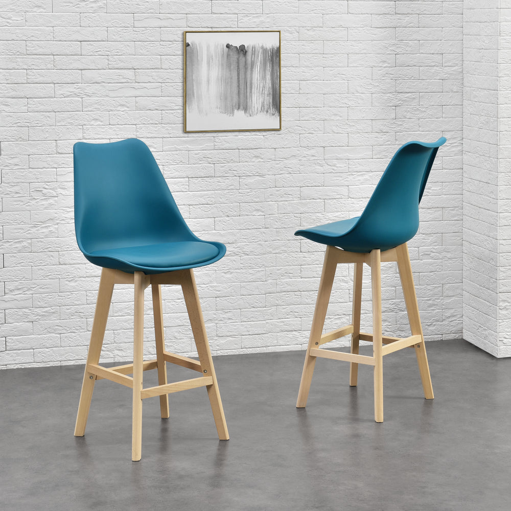 2er - Set Barhocker Lublin in versch. Farben en.casa - premiumXL