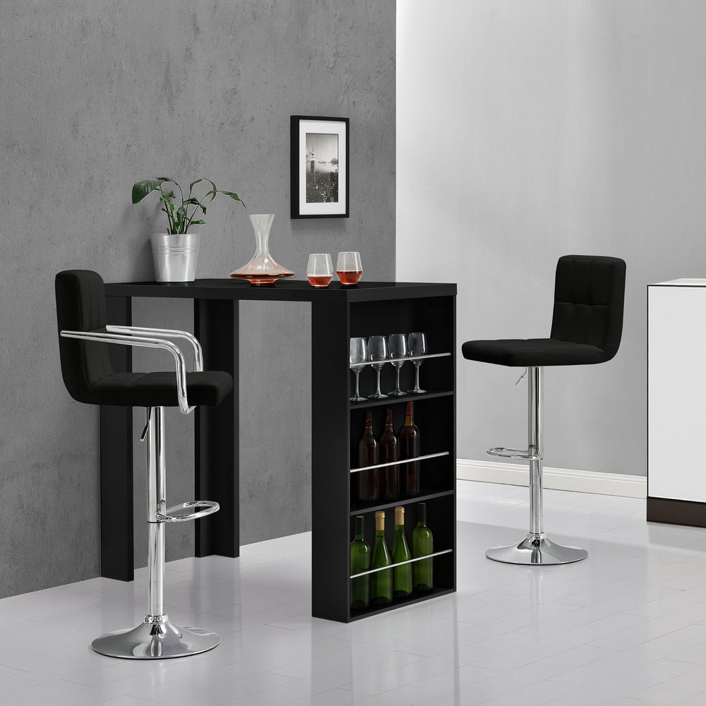 Bartheke Bonn mit 3 Fächer 117x57x107cm [en.casa] - premiumXL