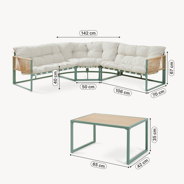 Lounge set Karg [casa.pro]