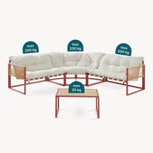 Lounge set Karg [casa.pro]