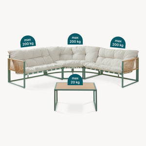 Lounge set Karg [casa.pro]