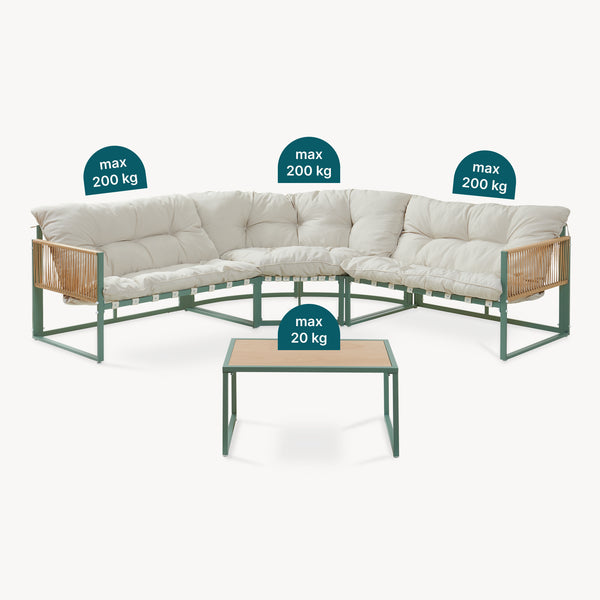 Lounge set Karg [casa.pro]