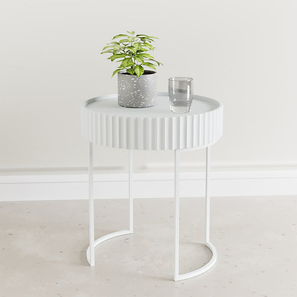 Přístavný stolek Rill 46xØ40 cm [en.casa]