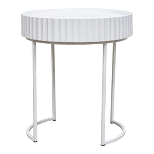 Přístavný stolek Rill 46xØ40 cm [en.casa]