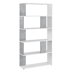 Knihovna Aneby 159x80x24cm s 5 policemi různé barvy [en.casa]