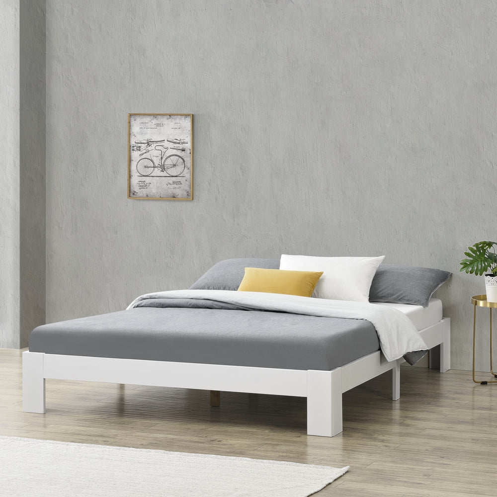 Dřevěná postel Raisio dětská postel různé barvy a velikosti en.casa