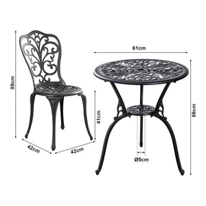 Bistro-sada Lupsam 3dílná [casa.pro]