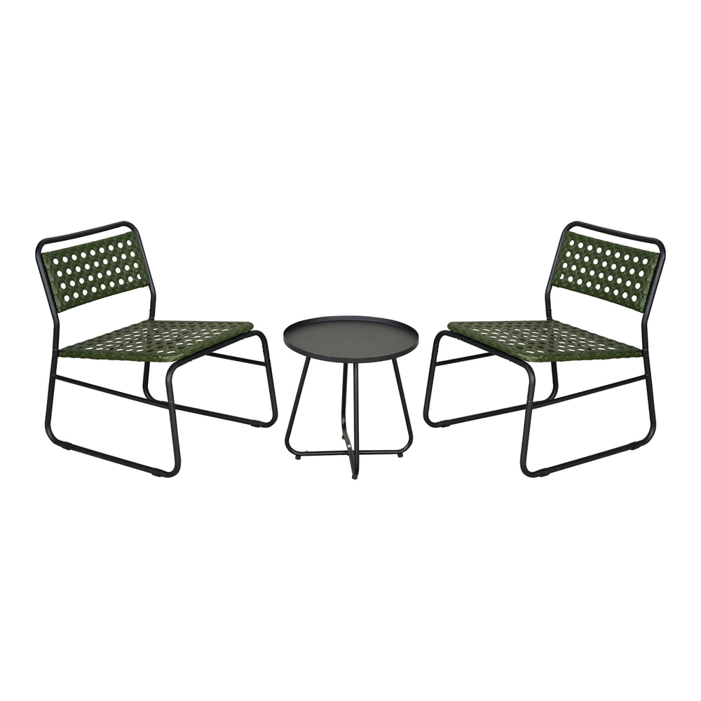 Bistroset Brienza 3dílná Polyratan [casa.pro]