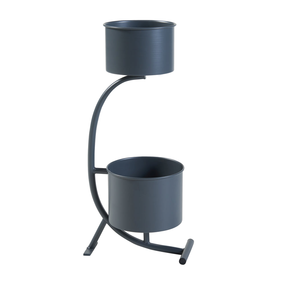 Stojan na květiny Almelo 63x29x21cm kov [en.casa]