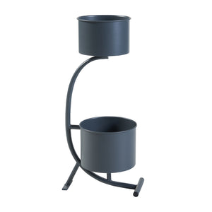 Stojan na květiny Almelo 63x29x21cm kov [en.casa]