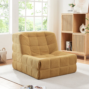 Podlahové křeslo Koskyvn 75x90x100 cm textil [en.casa]