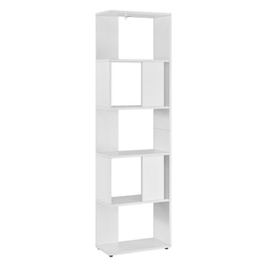 Knihovna Aneby 159x45x24cm s 5 policemi různé barvy [en.casa]