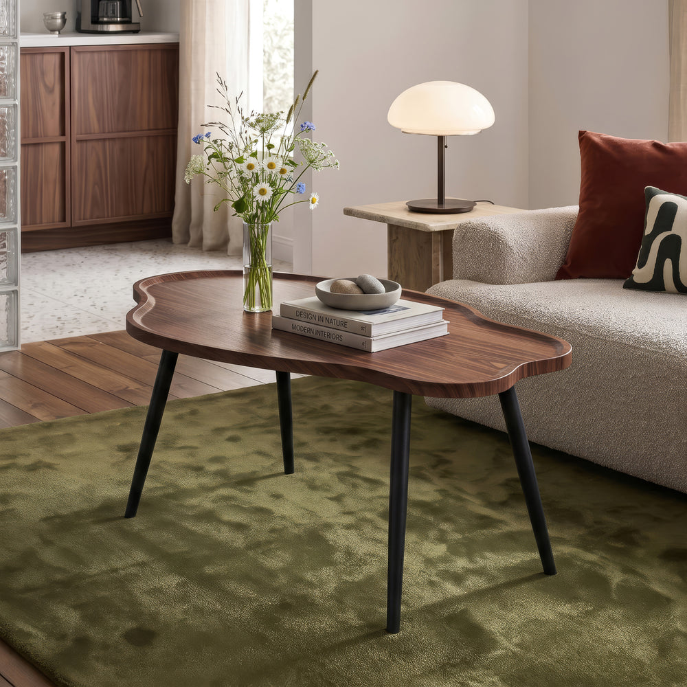 Konferenční stolek Trestaneng 100x60x47 cm ořechový vzhled [en.casa]