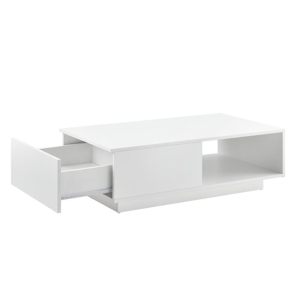 [en.casa] Konferenční stolek "Biskra" ABCT-54X1 se zásuvkou 95 x 55 x 31 cm