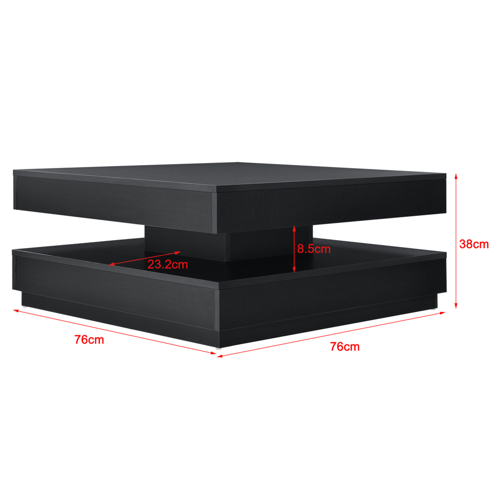 Couchtisch Florenz 76x76x38 cm [en.casa] - premiumXL