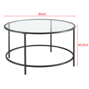 Konferenční stolek Kouvola ocelový rám 84 x 45,5 cm v různých barvách en.casa