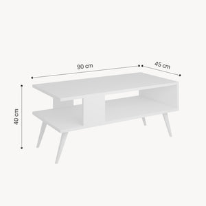 Konferenční stolek Lycksele 40x90x45 cm v různých barvách [en.casa]